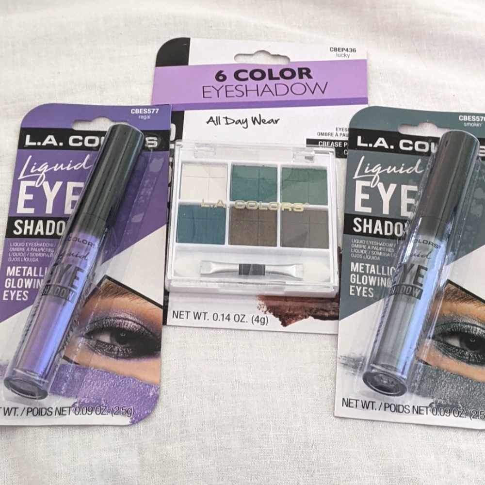3L.A. Colors shadows liquid & Powder w/6 shades